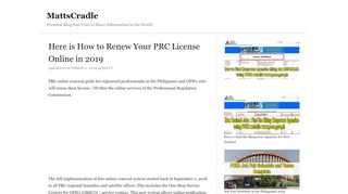 
                            9. Here is How to Renew Your PRC License Online in 2019