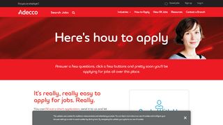 
                            3. Here's How to Apply Now | Adecco - adeccousa.com