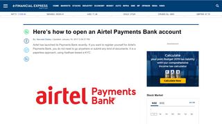 
                            9. Here's how to open an Airtel Payments Bank account - The ...