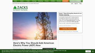 
                            9. Here's Why You Should Add American Electric Power (AEP) Now ...