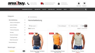 
                            1. Herrenmode & Herrenbekleidung online kaufen | area2buy