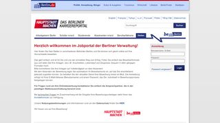 
                            1. Herzlich willkommen im Jobportal der Berliner …