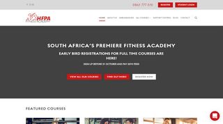 
                            2. HFPA – Fitness Academy