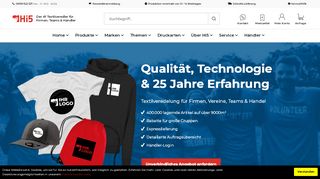 
                            5. Hi5 ihr Full-Service Textilveredeler für Druck, Stick ...