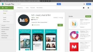 
                            6. hi5 - meet, chat & flirt - Android Apps on Google Play