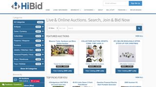 
                            8. HiBid Auctions