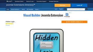 
                            5. Hidden Login, by FalsinSoft - Joomla Extension Directory