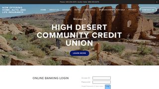 
                            4. High Desert Community Credit Union