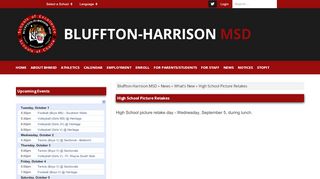 
                            6. High School Picture Retakes - Bluffton-Harrison MSD