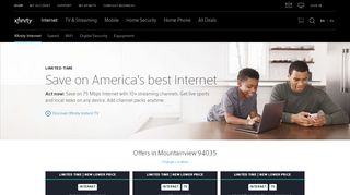 
                            1. High Speed Internet Service from XFINITY by Comcast