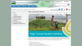 
                            8. High Tunnel System Initiative | NRCS
