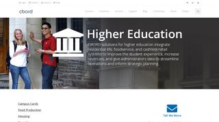 
                            3. Higher Education TSM | The CBORD Group