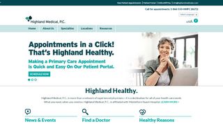 
                            8. Highland Medical, P.C.