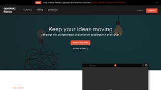 
                            1. Hightail: Share files and collaborate on creative projects