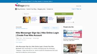 
                            2. Hike Messenger Sign Up | Hike Online Login | Create Free ...