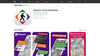 
                            6. ‎Hikepack: Clever Hiking Maps on the App Store