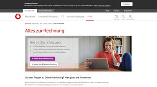 
                            9. Hilfe | Alles zur Rechnung - Vodafone.de