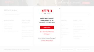 
                            1. Hilfe-Center von Netflix - Netflix Help Center