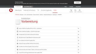 
                            1. Hilfe | Installation - Vorbereitung - EasyBox 804 (Windows 10)