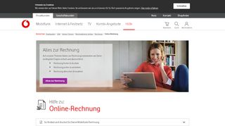 
                            4. Hilfe | Online-Rechnung - Rechnung - Vodafone