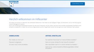 
                            4. Hilfecenter | artikelstar4 - Nussbaum Medien artikelstar