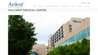 
                            4. Hillcrest Medical Center | Ardent Health Services