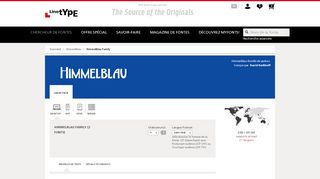 
                            4. Himmelblau Family Fonte - Options de mise sous licence ...