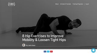 
                            8. Hip Mobility: 8 Exercises to Loosen Tight Hips 👉GMB …