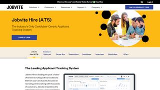 
                            4. Hire Applicant Tracking System (ATS) Software – Jobvite