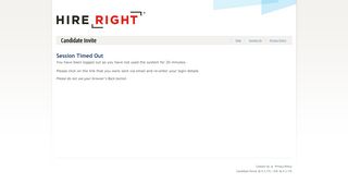 
                            6. HireRight Candidate Portal