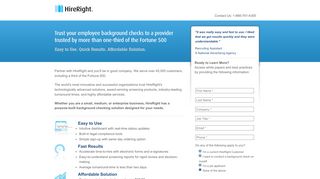 
                            8. HireRight - Employee Background Checks