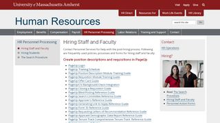 
                            9. Hiring Staff and Faculty | Human Resources | UMass Amherst