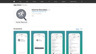 
                            5. ‎hirist for Recruiters on the App Store - apps.apple.com