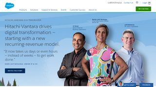 
                            7. Hitachi Vantara builds lasting customer ... - salesforce.com