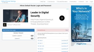 
                            5. Hitron Default Router Login and Password - Clean …