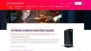 
                            6. Hitron Router Guide | Virgin Media Business