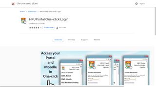 
                            6. HKU Portal One-click Login - Google Chrome