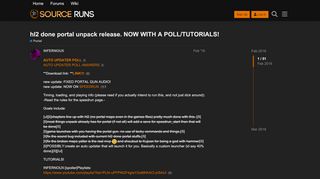 
                            1. hl2 done portal unpack release. NOW WITH A POLL/TUTORIALS ...