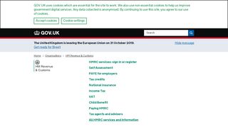 
                            11. HM Revenue & Customs - GOV.UK