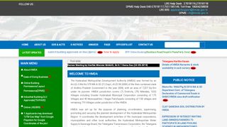 
                            11. HMDA - Hyderabad Metropolitan Development Authority