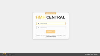 
                            1. HMH Central Login - Scholastic