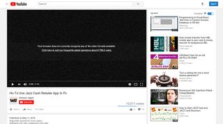 
                            5. Ho To Use Jazz Cash Retailer App In Pc - YouTube