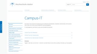 
                            8. Hochschule Aalen - Campus-IT