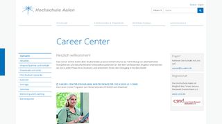 
                            8. Hochschule Aalen - Career Center