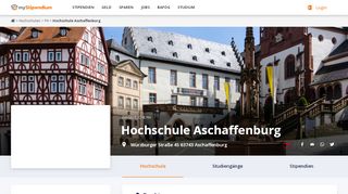 
                            8. Hochschule Aschaffenburg | myStipendium