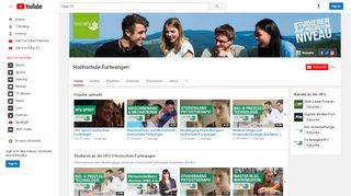 
                            1. Hochschule Furtwangen - YouTube