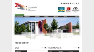 
                            6. Hochschule Hof - University of Applied Sciences