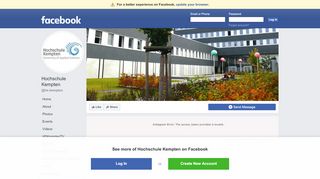 
                            6. Hochschule Kempten | Facebook