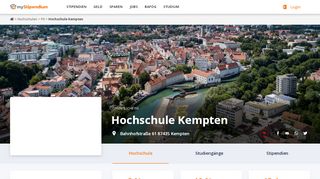 
                            7. Hochschule Kempten | myStipendium