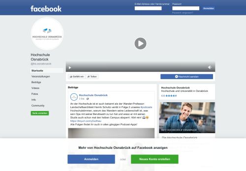 
                            8. Hochschule Osnabrück - Startseite | Facebook